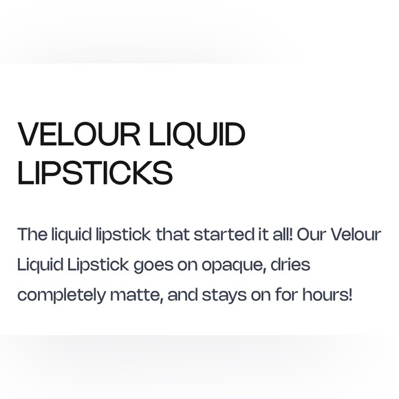 New! JEFFREE STAR- POSH SPICE -VELOUR LIQUID LIPSTICK - Picture 5 of 7